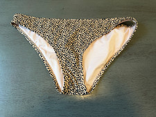 black beige SHADE  SHORE swimsuit bikini bottom size large