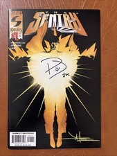 Sentry #1 KEY: VF to VF+ Auto x2 Jenkins/Lee See Desc Marvel 2000 $12 spedizione con insegna