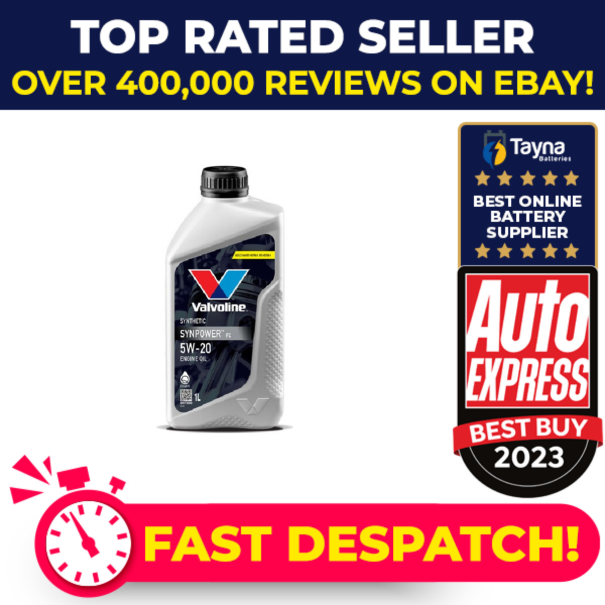 Synpower Fe 5w20 (1l) fits LEXUS Valvoline Genuine Top Quality Product New