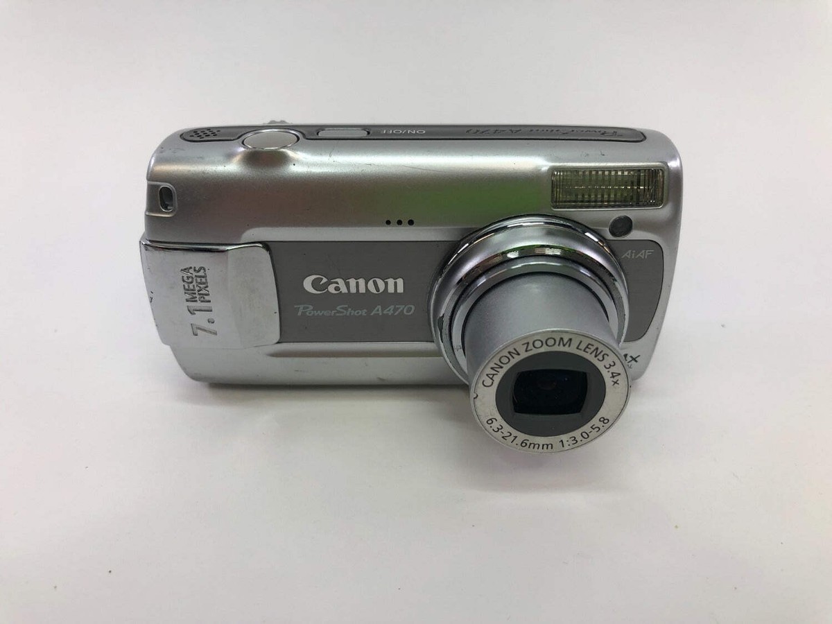 Canon キャノン Power shot A470 Amazon.com : Canon PowerShot A470 7.1 MP Digital Camera with