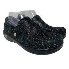 Alegria KAR -763X "Paityn Sprinkles" Loafers Slip On Comfort Clogs Nursing