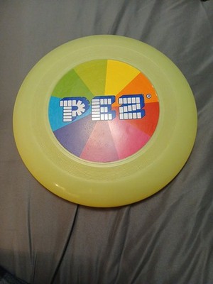 Vintage PEZ Disk Frisbee Style Toy 11'' Hard To Find! Promotional, Promo 154 Gram