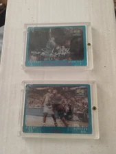 Lot Of 2 1997-98 Upper Deck Diamond Vision Shareef Abdur- Rahim / Grant Hill...