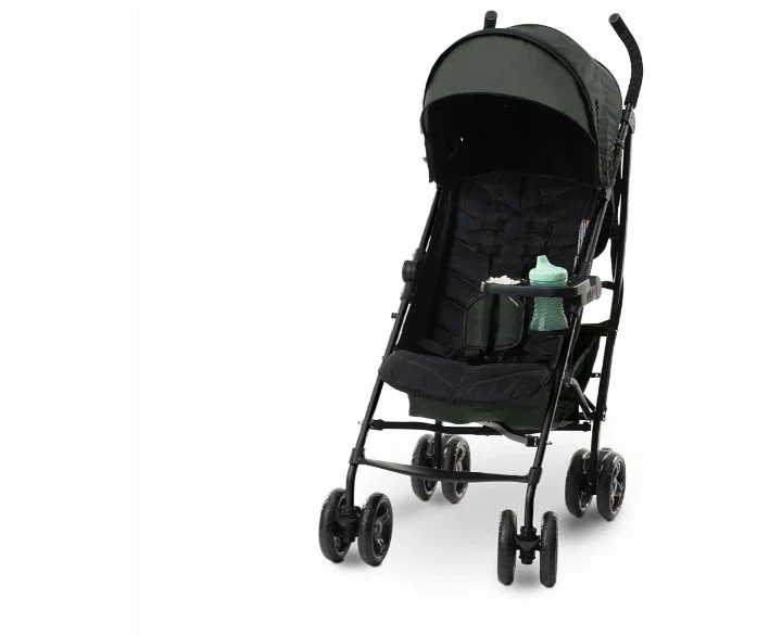 3Dlite Convenience Stroller, Green – Lightweight Stroller with Aluminum...