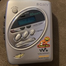 Sony Walkman WM-FX244 Cassette Mega Bass Player Portable Read Description