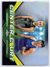 2024 Topps Chrome #CCC-KP Jessica Pegula / Madison Keys Center Court