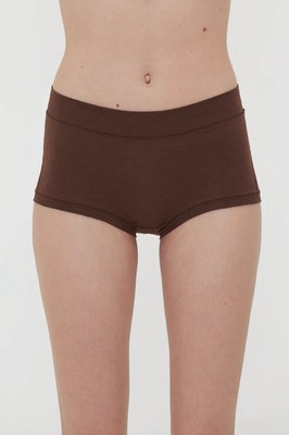 Steve Women s Coffee Boxer Shorts Large