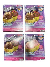 Easy Bake Freezy Bake Chocolate And Strawberry Ice Cream Boxes - Lot Of 4 - New