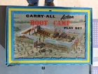 Louis Marx Carry All Action Boot Camp w/ Vintage Tin Case #4645
