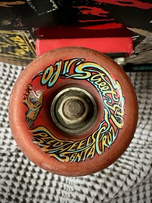 Vintage 80s Santa Cruz “Claus Grabke Pro-Model” Skateboard