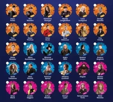 2025 Coles Harry Potter Magical Discs Brand New choose your discs