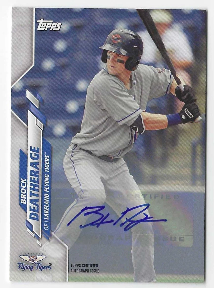 Brock Deatherage Trading Cards for sale | eBay