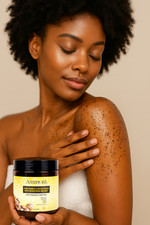 Pure Arabica Coffee Anti-Cellulite Exfoliating Dead Sea Salt Scrub Stretch Marks