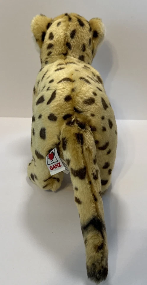 Webkinz Signature Cheetah WKS1007 Ganz Plush NO CODE Realistic Cat Stuffed Toy - Image 4 of 4