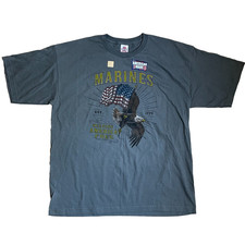 NEW! U.S Marines Keeping America Free Made In USA Shirt Men's XL 100%Cotton USMC