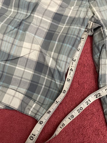Womens Abercrombie & Fitch Bermuda Shorts Plaid Logo Size 00 Junior A&F Teen - Picture 10 of 14