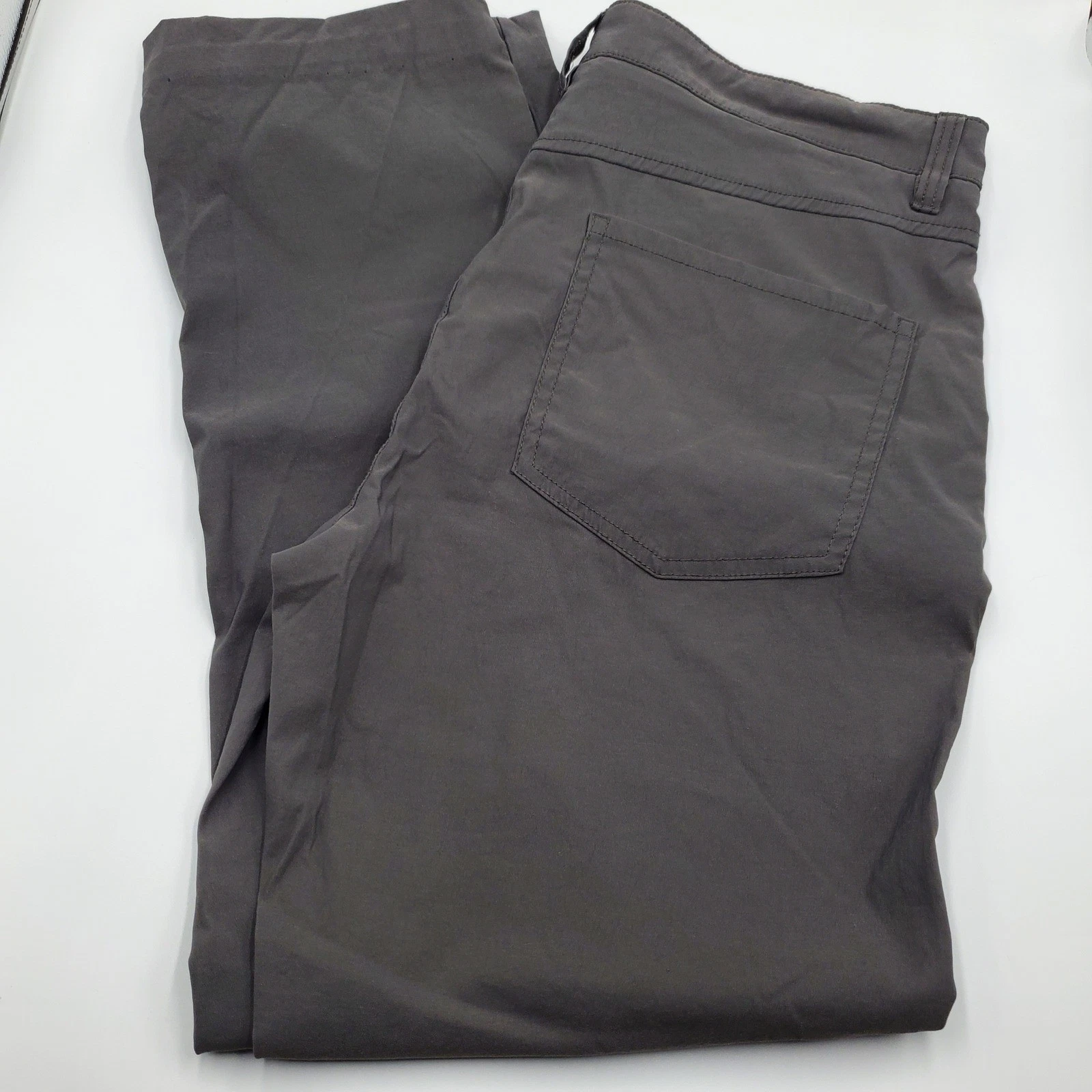 Desert Dunes Mens Technical Hiking Pants Charcoal Gray 34x32(29)Straight Leg