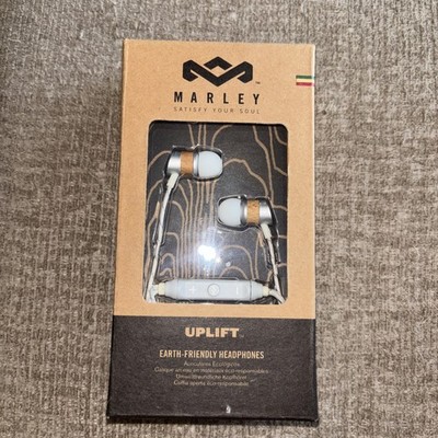 Marley Uplift Earth Friendly Headphones Satisfy Your Soul! One Love! New In Box