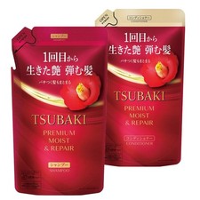 Tsubaki Premium Moist Repair Refill Set 300ml Shampoo Conditioner