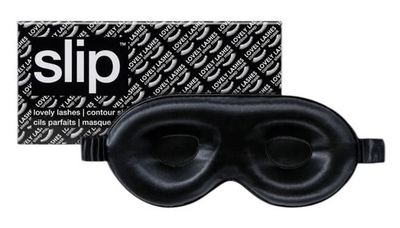 #ad Slip Silk Contour Sleep Mask Black Eyelash Friendly Luxury Eye Mask NEW SEALED $19.75