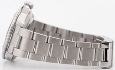 Rolex Submariner Date NO-HOLES Stainless Steel Black REHAUT 40mm 16610T Watch 7