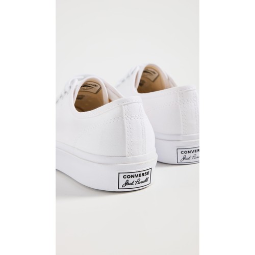 Sneakers Converse Jack Purcell in tela bianche unisex 10,5 uomo/12 donna nuove con etichette - Foto 3 di 6