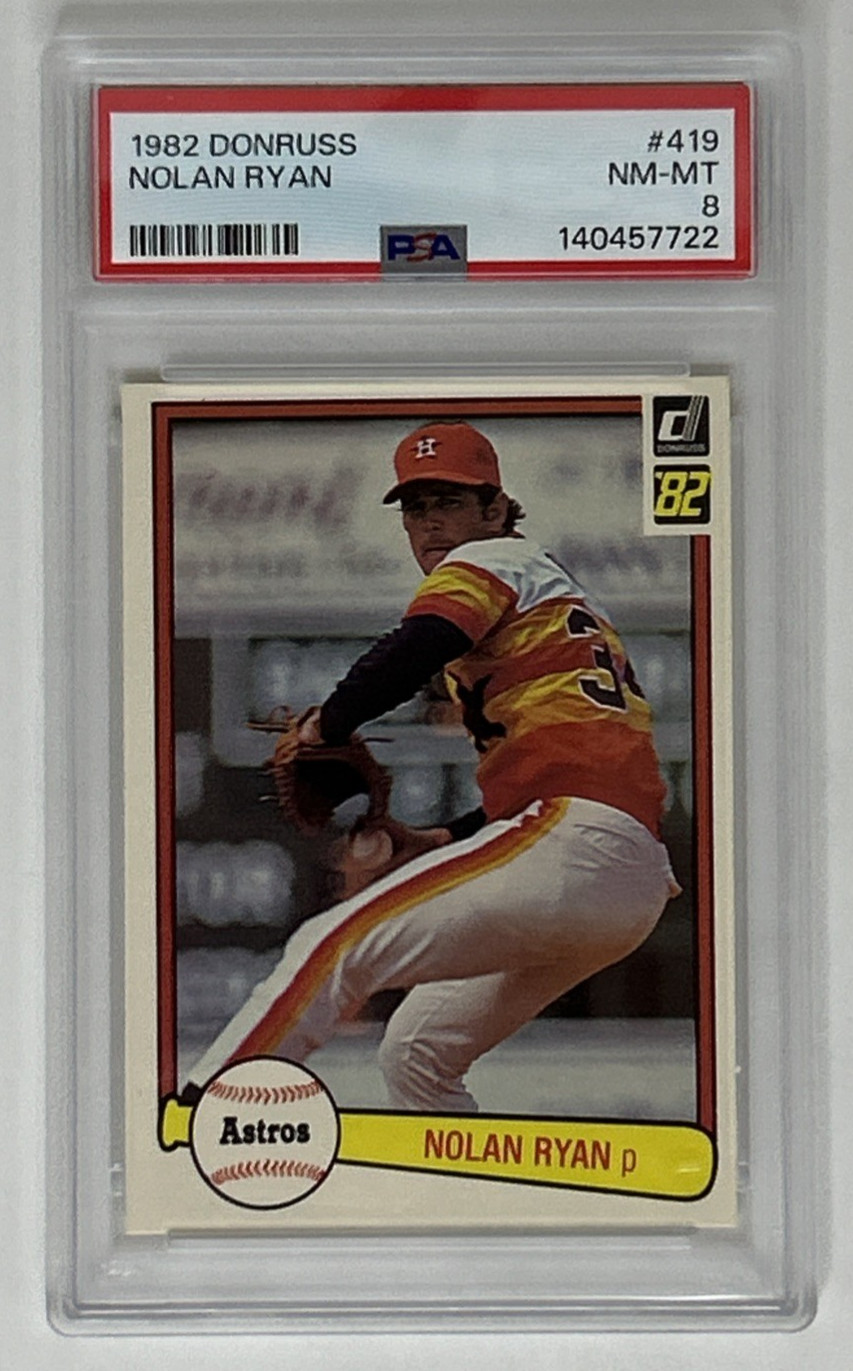 1982 Donruss Complete Set Ripken RC PSA 8 Brett PSA 10 Ryan Schmidt HOF view 4