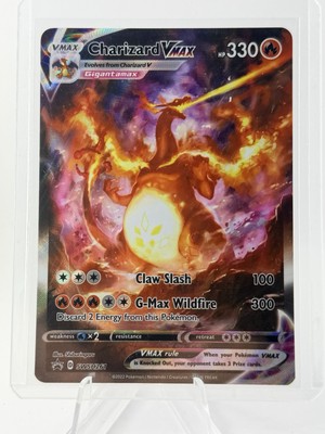 Charizard VMAX Gigantamax 330 HP SWSH261 Black Star Promo Pokémon Card