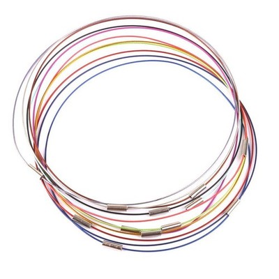 12 Stck. Spule Draht Halsband Halskette Auffädeln Schleife Schmuckherstellung Zum Selbermachen Fundstücke