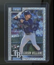 Carson Williams 2026 Topps Series 1 Celebration Confetti Foil Rookie Card #25