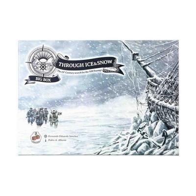 2 Tomatoes Board Game  Through Ice & Snow (Captain's Kickstarter Pl Box Fair/NM