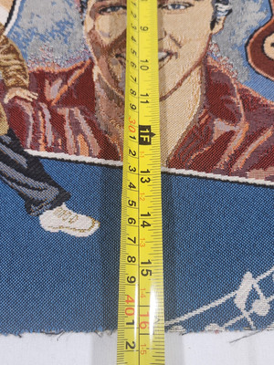 Vintage Elvis Presley Tapestry Square 16