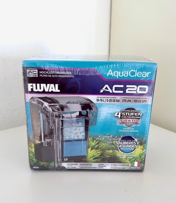 NEU - Fluval AquaClear AC20 Hochleistungsfilter