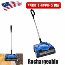 Powerful Floor Carpet Sweeper Rechargeable Cordless Motorized Brush Roll Clean