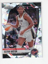 2024 Panini Prizm WNBA Aliyah Boston #3 SILVER CRACKED ICE PRIZM