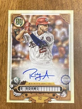 Riley Adams 2022 Gypsy Queen Rookie Autograph Card #GQA-RA AUTO RC