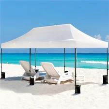 Pop Up Canopy Tent, 10×20FT Commercial Instant Heavy Duty Canopyy w/Wheeled Bag