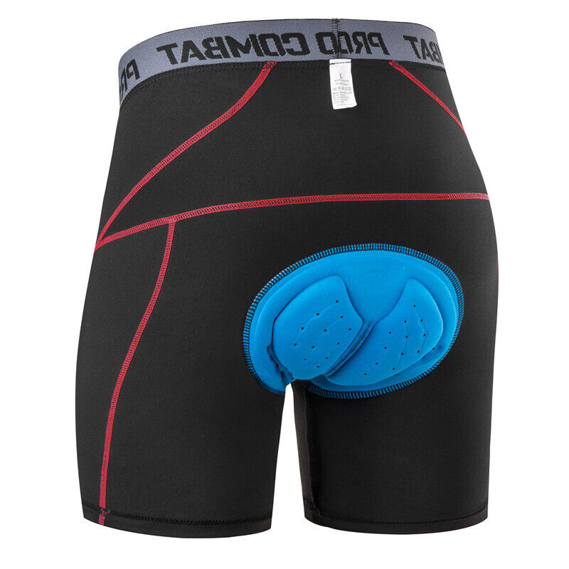 Men Cycling Shorts 5D Gel Padded Underwear MTB Mountain Bike