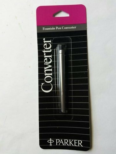 Parker Fountain Pen Ink Converter, Metal #56183, USA