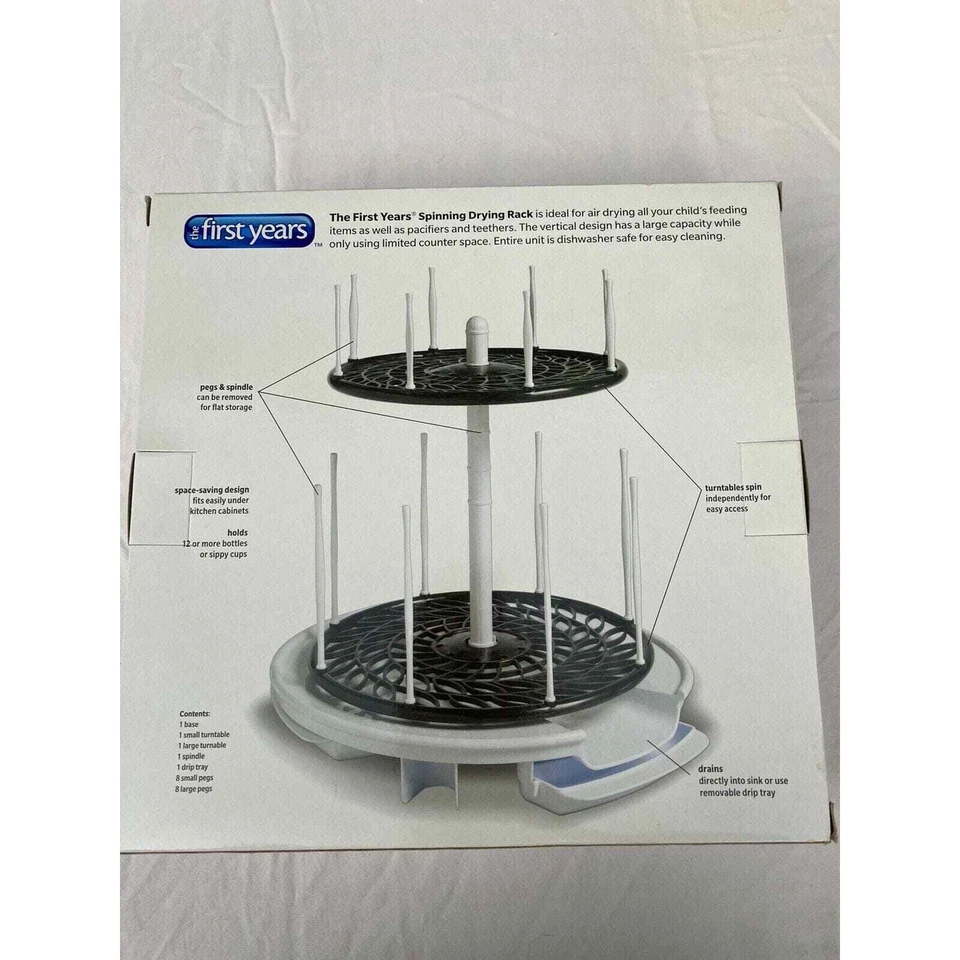 Первые годы DELUXE БУТЫЛКА СПИННИНГ СУШИЛКА #Y4817 - Изображение 2 из 3