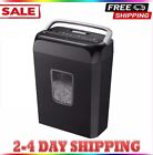 Bonsaii 6-Sheet Cross Cut Paper Shredder with 3.4 Gallon Wastebasket