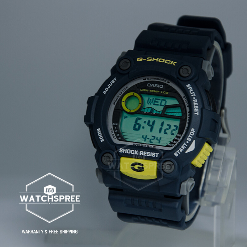 Casio G-Shock Standard Digital Blue Resin Watch G7900-2D G-7900-2D
