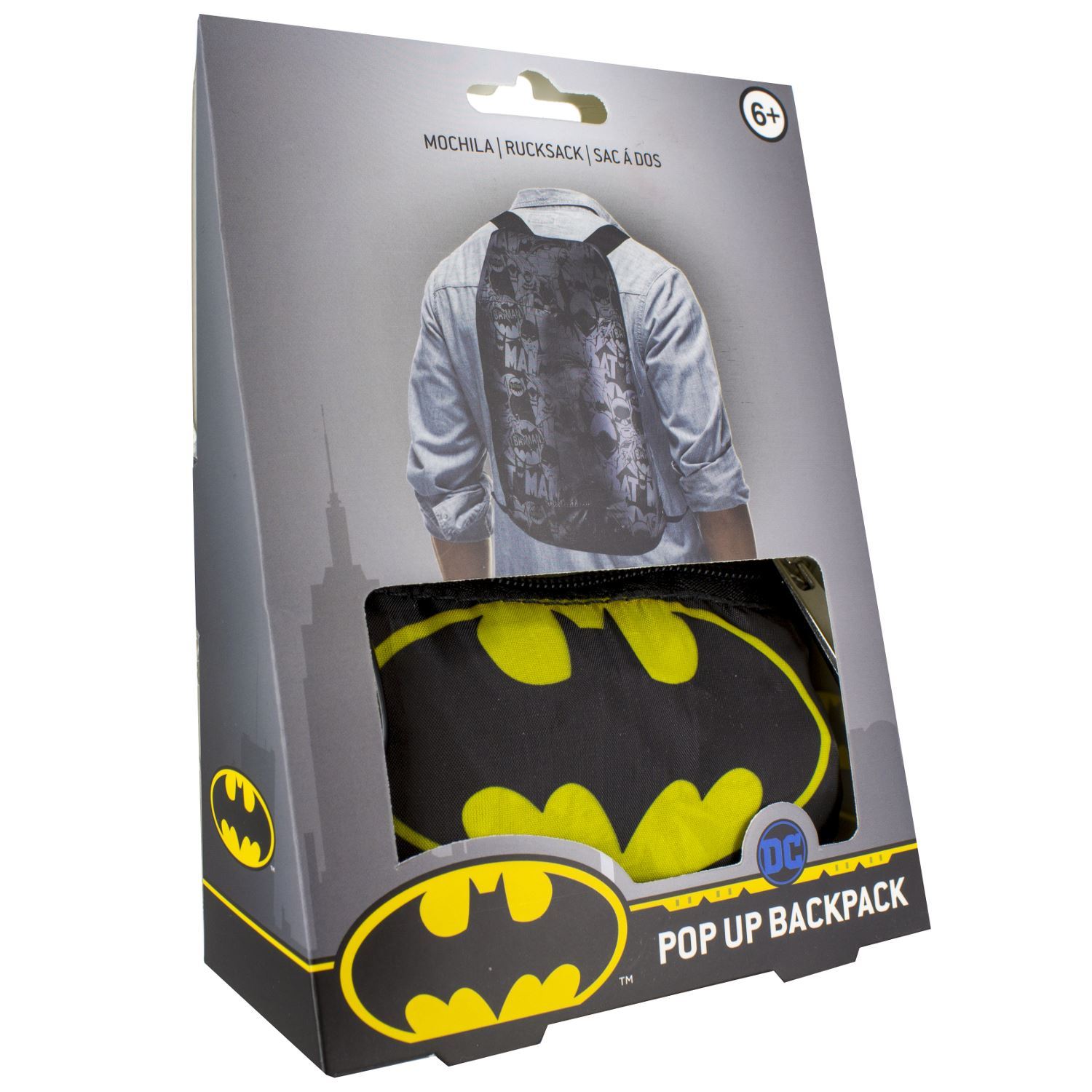 batman pop up backpack