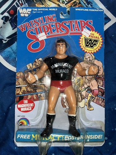 WWF Wrestling Superstars Magnificent Muraco LJN Ac...