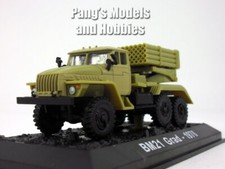 BM-21 Grad Multiple Rocket Launcher Truck 1/72 Scale Diecast Model by Amercom