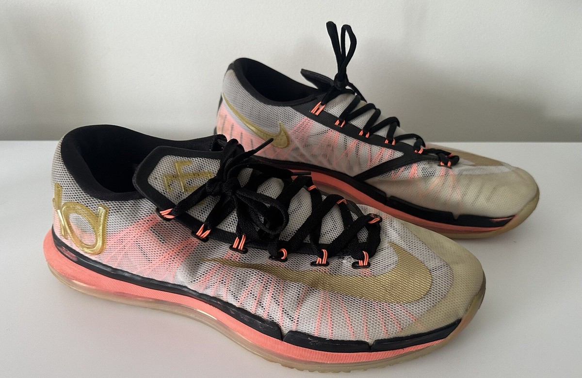 Nike KD Elite Gold Athletic Basketball Shoes Mens Size 13 Very