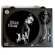 BILLIE EILISH Turntable Slipmat For Vinyl Records 12" DJ Slip Mat Platter vinyls