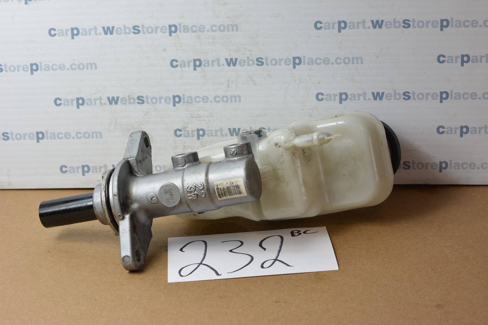 10 11 12 13 Toyota Corolla 1.8L, Auto, FWD Used Master Brake Cylinder #232-BC