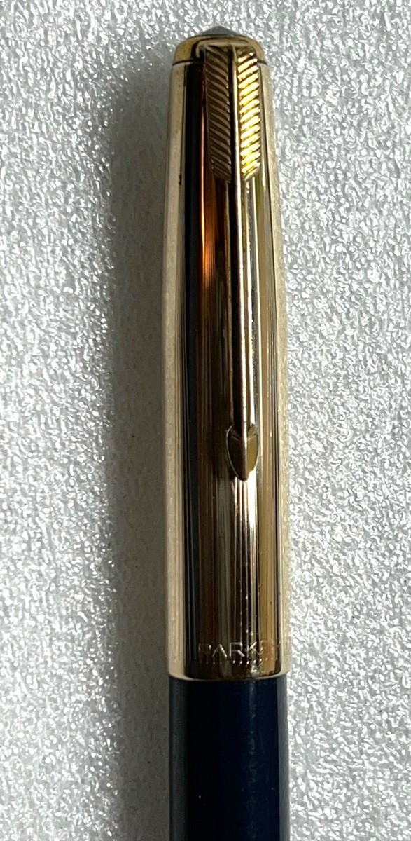 Working 1950's Parker 51 Mark 1 Blue Cedar fountain pen | eBay
