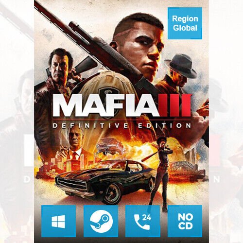 Mafia III: Definitive Edition | Steam Key | PC Game | Email Delivery